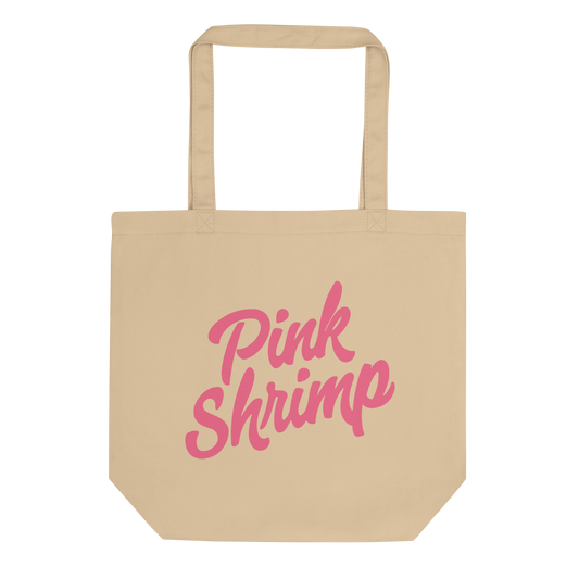 Pink Shrimp Tote Bag